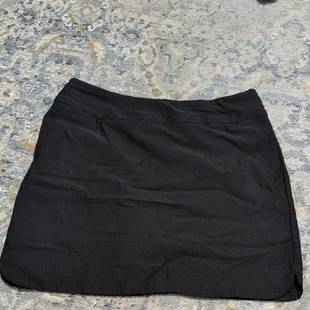 Elegant Black Women's Skort